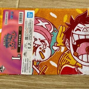 NEW One Piece Monkey D Luffy, Tony Tony Chopper and Jewelry Bonney Long Towel